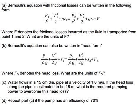 friction loss test questions|4 principles of friction loss.